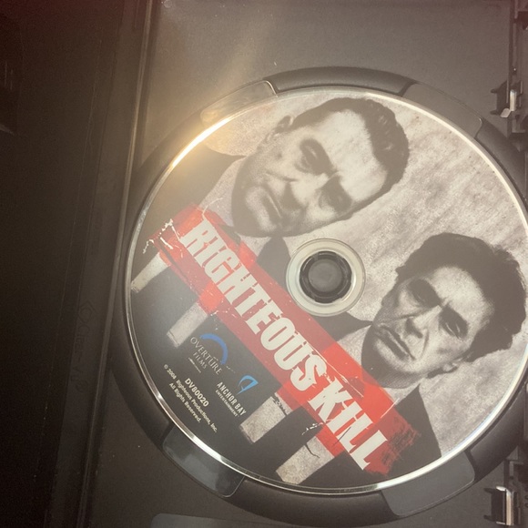 5/$10❤️❤️❤️Righteous Kill Robert Dinero & Al Pacino DVD - Picture 3 of 4